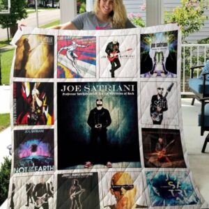 Joe Satriani Quilt Blanket  Limited Quilt Blanket